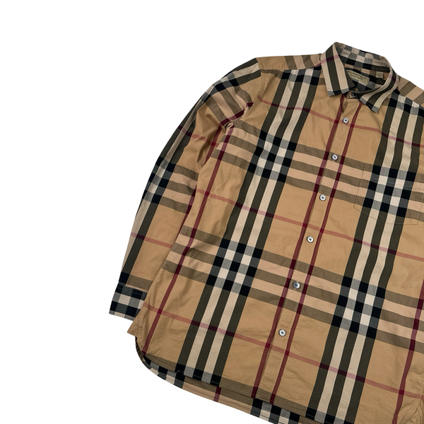 Burberry Nova Check Button Up Shirt - Large