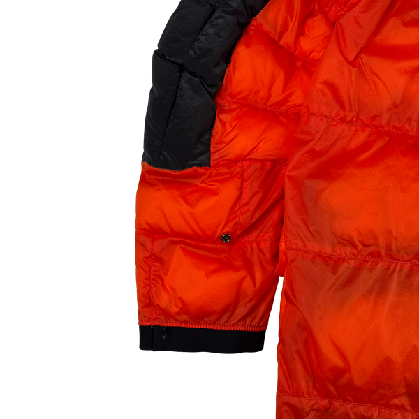 Stone Island 2008 Orange Aitor Throup Modular Anatomy Glove Jacket - XXL