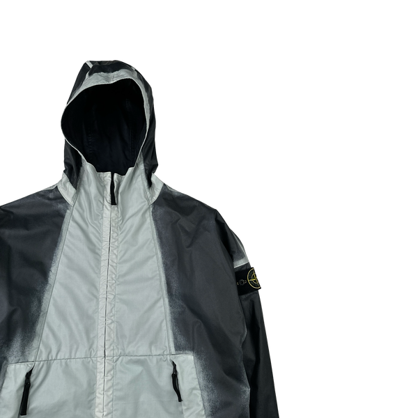 Stone Island 2023 Hand Sprayed Mussola Gommata TC Jacket - Medium