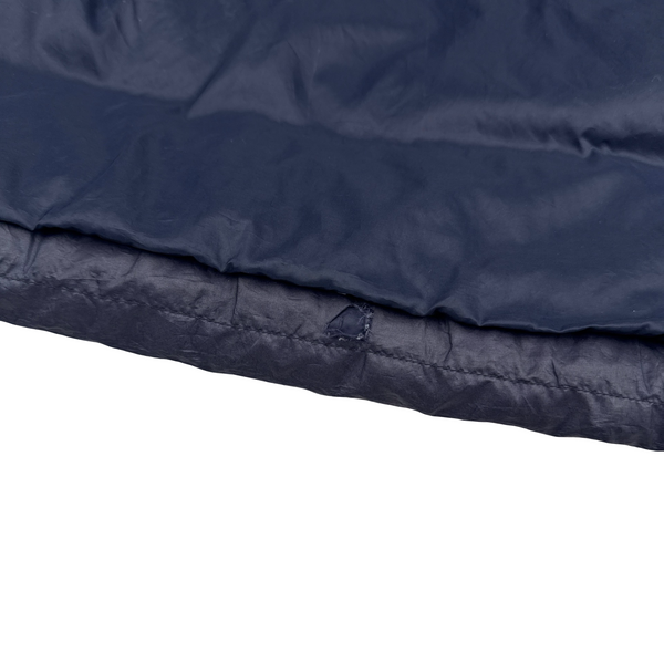 Stone Island 2003 Vintage Down Filled Navy Nylon Jacket - Small