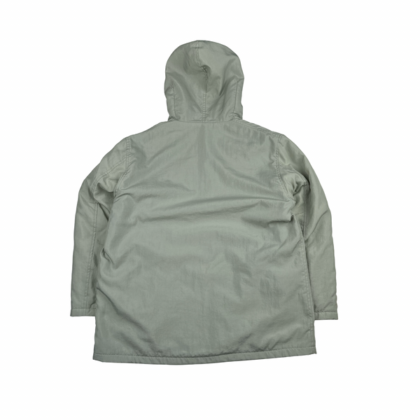 CP Company 1995 Thick Nylon Formula Steel Vintage Fleece Lined Hooded Jacket - XL