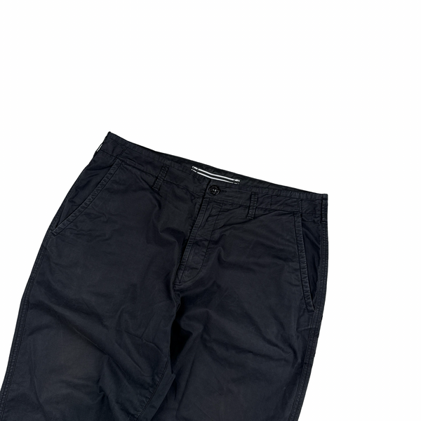 Stone Island 2023 Black Regular Fit Trousers - 34"
