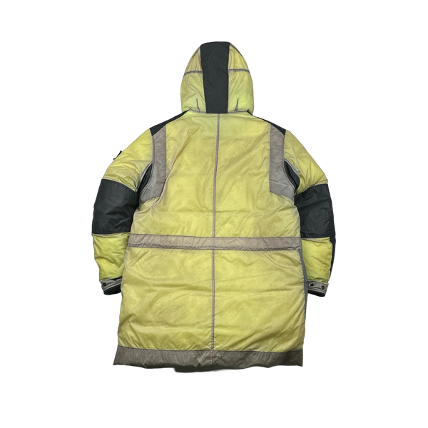 Stone Island 2016 Resin-T Shell Down Puffer Ice Jacket - Large