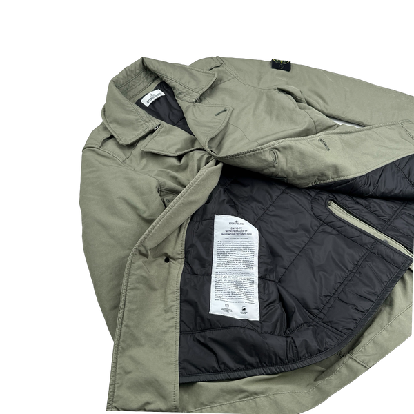 Stone Island 2019 David TC Primaloft Lined Trench Coat - Medium