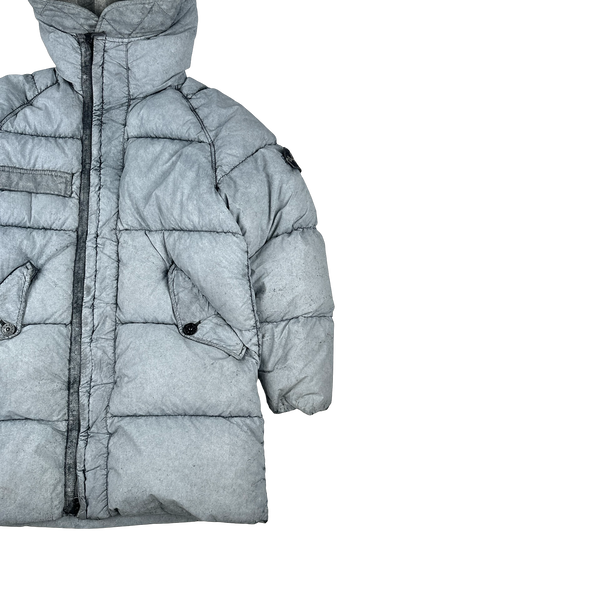 Stone Island 2017 Tela Nylon Down Dust Frost Puffer - Small