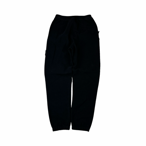 Stone Island Black Ghost Regular Fit Moleskin Cargo Trousers - 28"