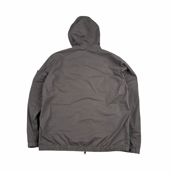 Stone Island 2024 Brown Supima Cotton Twill Stretch TC Jacket - Large