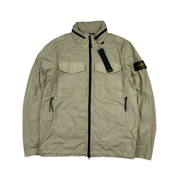 Stone Island 2022 Tan Naslan Light Watro Jacket - Medium