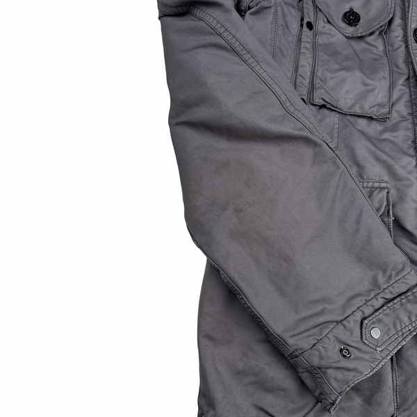 Stone Island 2010 Grey David TC Multi Pocket Field Jacket - Medium