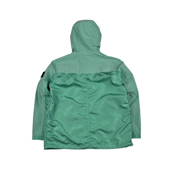 Stone Island 2024 Turquoise Polyester Tela David Light TC Jacket - XL