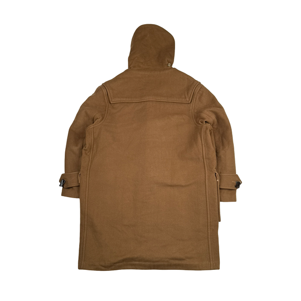 Burberry Lana Wool Blend Hooded Duffle Coat - XL