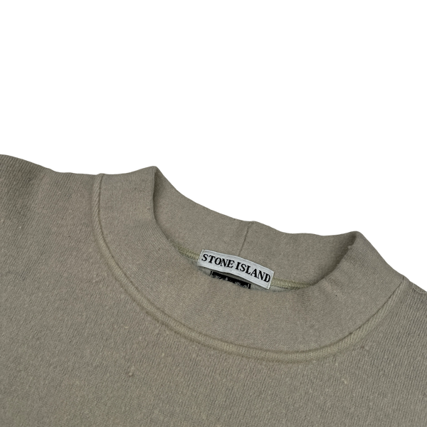 Stone Island AW1995 Vintage Wool Blend Mock Neck Jumper - XL