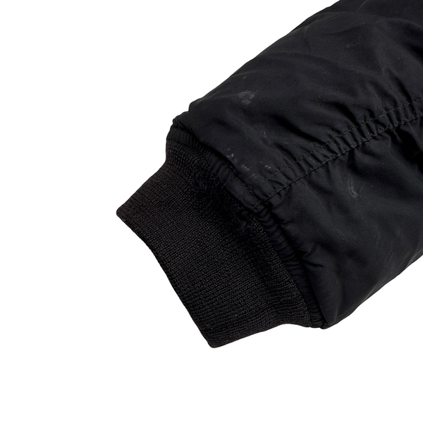 Ralph Lauren Heavyweight Shearling Collared Down Bomber Jacket - Large