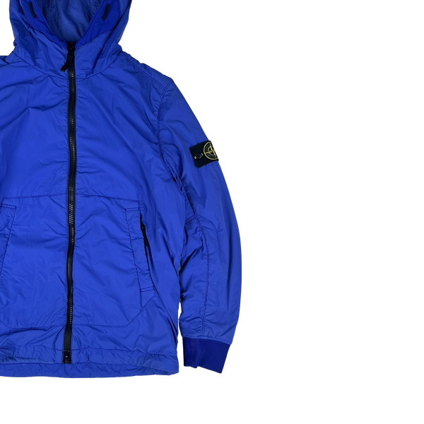 Stone Island 2019 Blue Comfort Tech Composite Jacket - Medium
