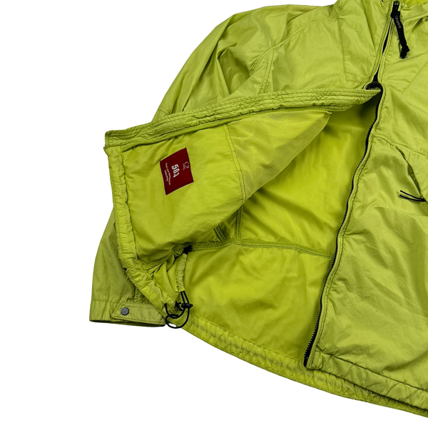 CP Company Lime Green 50.3 Goggle Jacket - XL