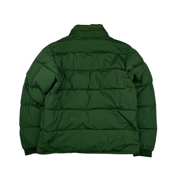 CP Company Green Down Filled Nycra R Puffer Jacket - Small, Medium, Large, XL