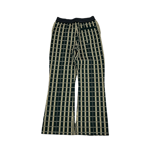 Marni Retro Grid Jacquard Zipped Bootcut Tracksuit - Large