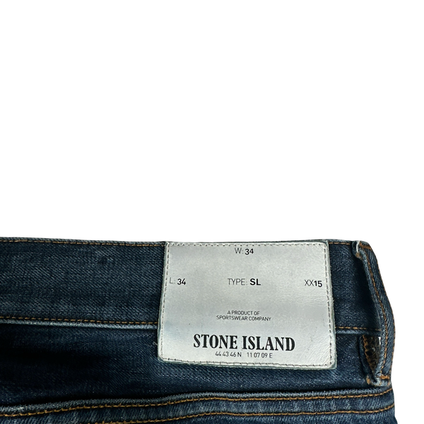 Stone Island 2014 Dark Wash Denim Jeans - 34