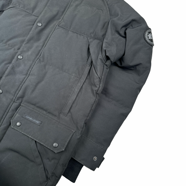 Canada Goose Emory Black Badge Parka Jacket - Large