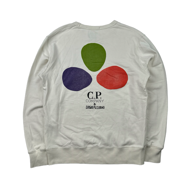 CP Company X Sergio Pizzorno Crewneck Graphic Sweatshirt - Large – Mat's  Island