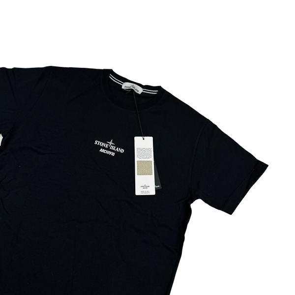 Stone Island 2020 Maglia Del Presidente Archivo Short Sleeve T Shirt - Large