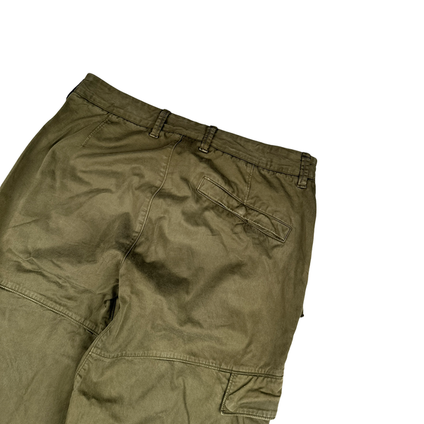 Stone Island 2021 Khaki Ghost Regular Fit Cargo Trousers - 30"