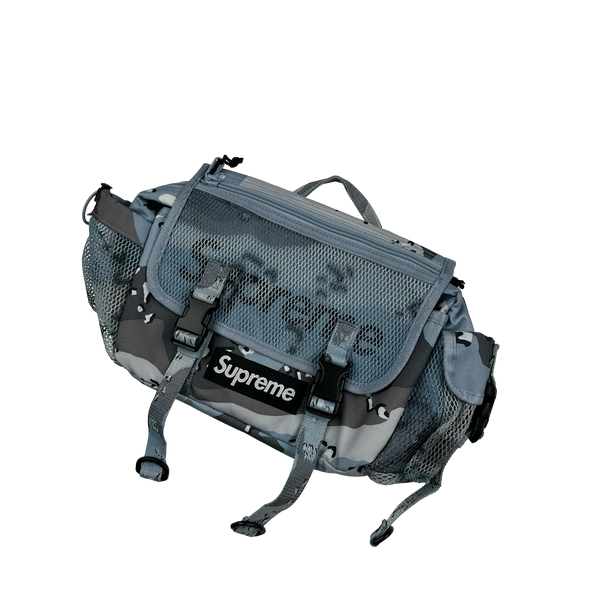 Supreme Box Logo Blue Camo Cross Belt Bag