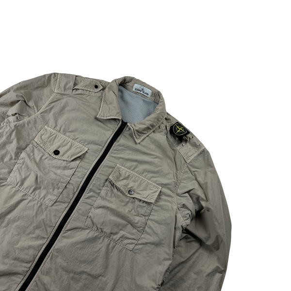 Stone Island 2020 Naslan Light Tan Overshirt - XL