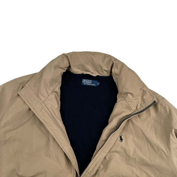 Ralph Lauren Tan Bomber Jacket - XL