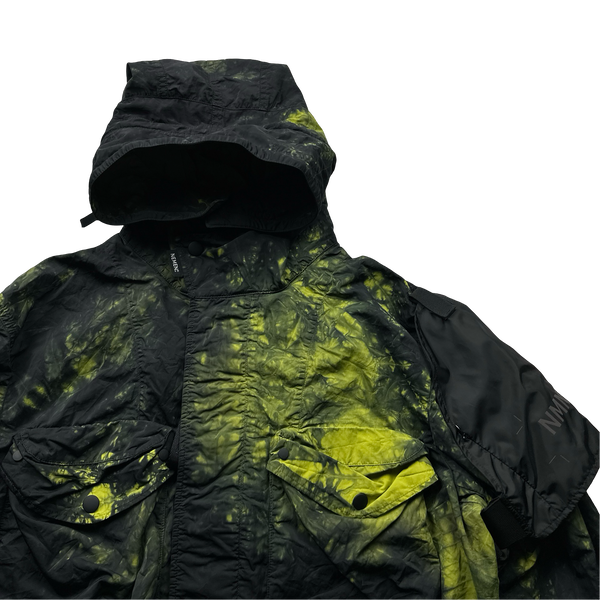 Nemen Tie Dye Multi Pocket Hooded Parka Jacket - XL