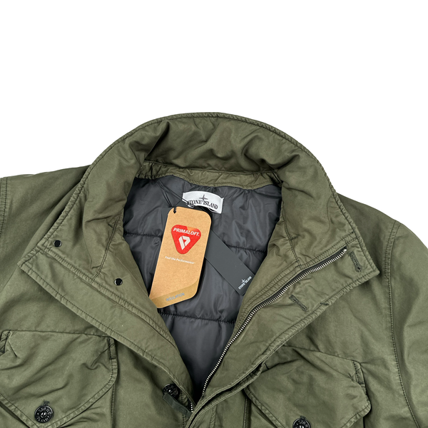 Stone Island 2023 Khaki David TC Primaloft Insulation Jacket - 3XL