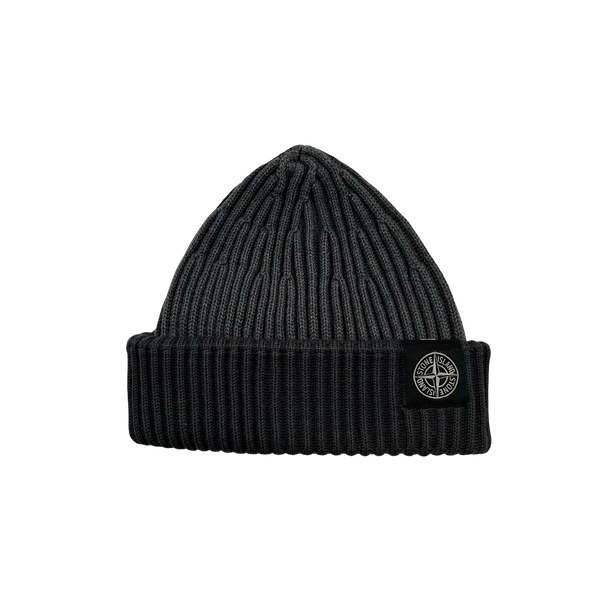 Stone Island 2013 Grey Two Tone Beanie Hat