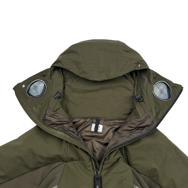 CP Company Khaki Explorer Pro Tek Padded Jacket - Small