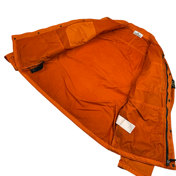 Stone Island 2015 Lamy Flock  Thick Nylon Jacket - Large