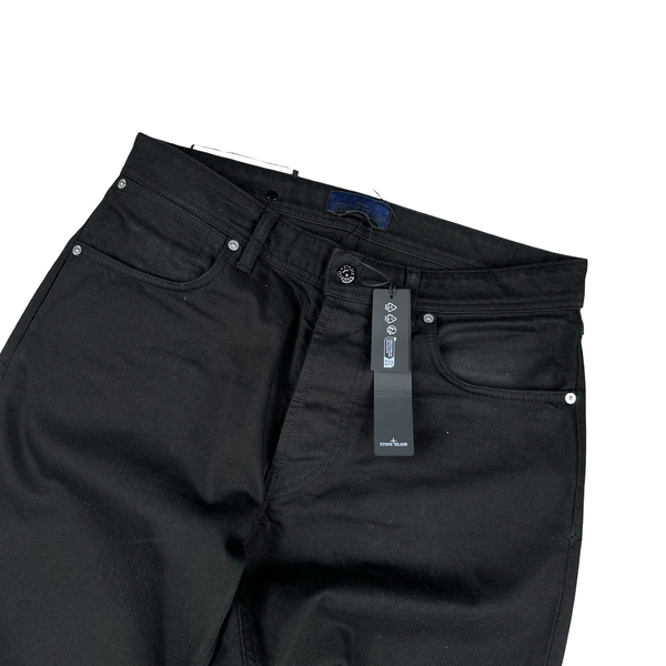 Stone Island 2025 Bull Denim-TC Straight Fit Jeans - 32"