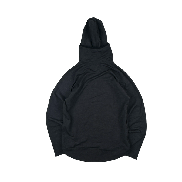 Vollebak Lightweight Hooded Mid Layer Ninja Fleece - Medium