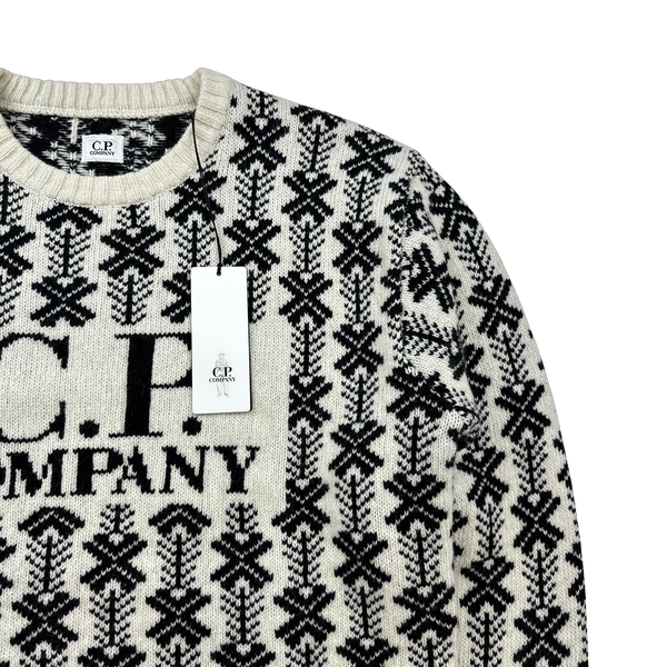 CP Company Vintage Style Patterned Knit - XXL