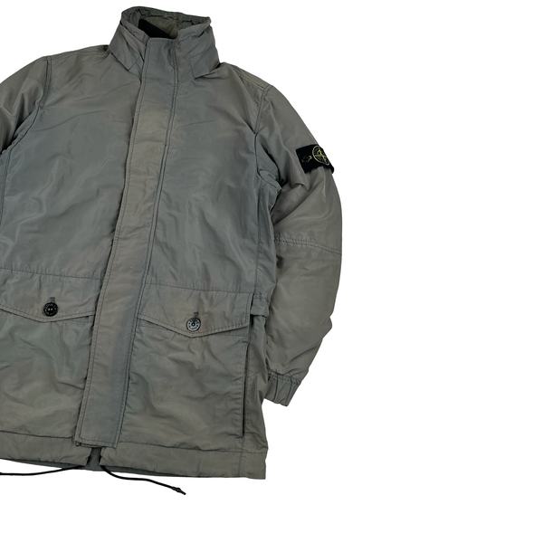 Stone Island 2017 Grey Micro Reps 2 In 1 Jacket - Small