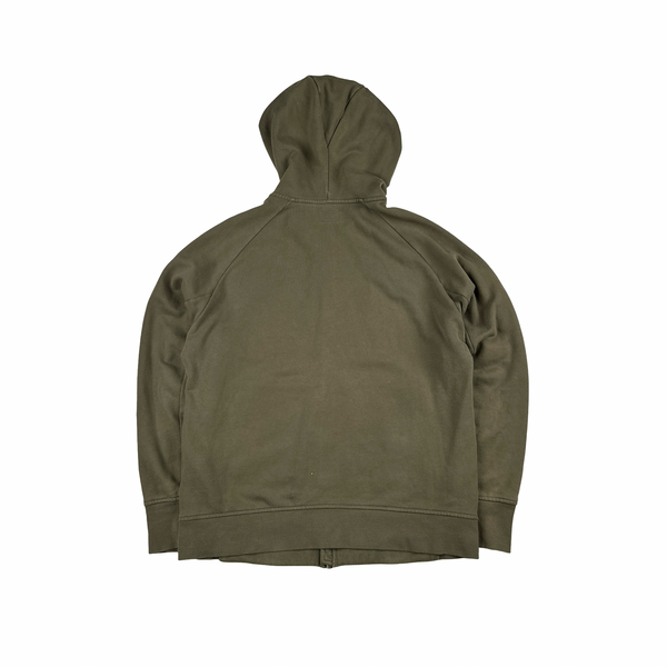 CP Company Green Explorer Goggle Hoodie - Large