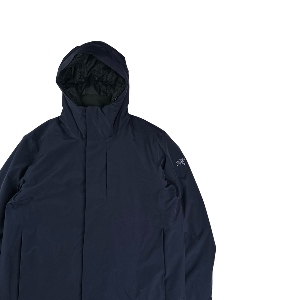 Arcteryx Navy Magnus Parka Gore Tex Winter Jacket Large Mat s Island