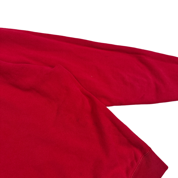 BAPE Baby Milo Red Graphic Hooded Jumper - Medium