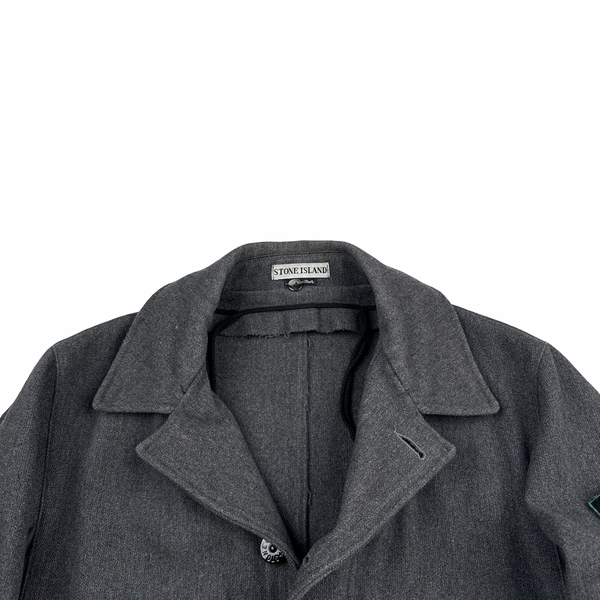 Stone Island Vintage Green Edge 1996 Thick Wool Jacket - Medium