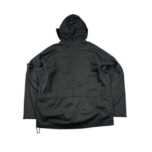 Stone Island 2004 Dark Grey Raso Floccato Riot Mask Sniper Jacket - XXL