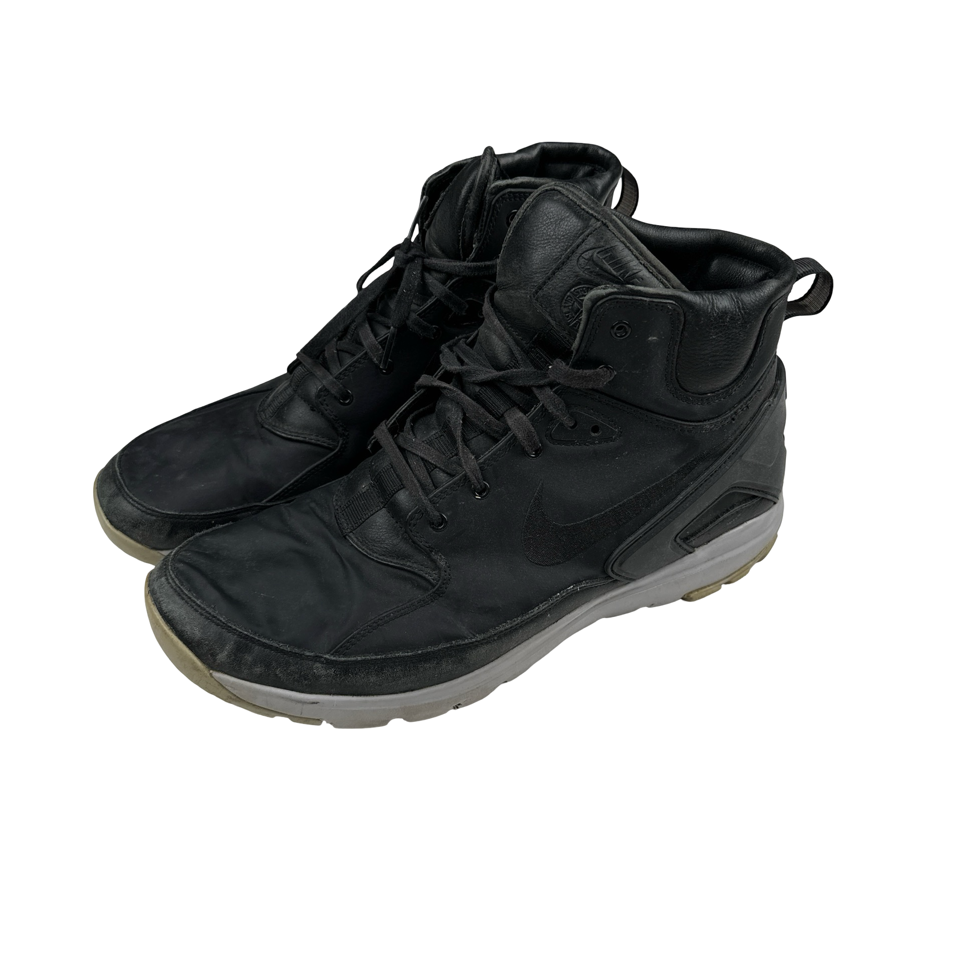 Stone Island x Nike Black Koth Ultra Mid SI Trainers - UK 11 