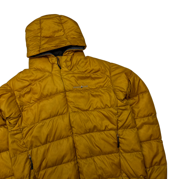Montbell Yellow Superior Down Lightweight Puffer Jacket - Large