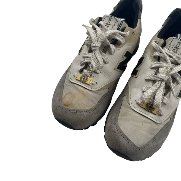 Stone Island x New Balance Grey SI 577 Trainers - UK 9