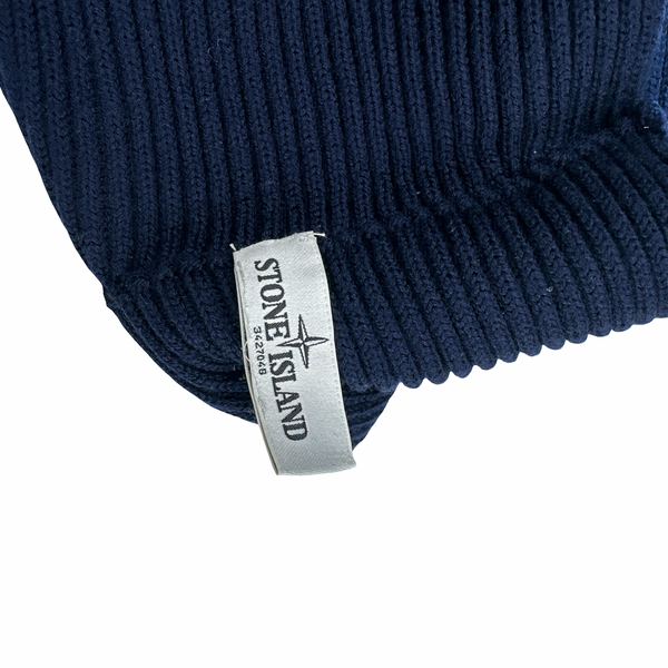 Stone Island 2011 Blue Ribbed Wool Snood