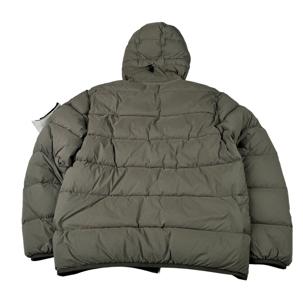 Stone Island 2024 Khaki Seamless Tunnel Nylon Down TC - Large