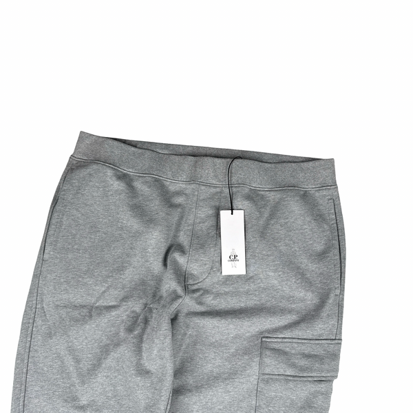 CP Company Grey Cotton Lens Viewer Joggers -  Large - XXL - 3XL
