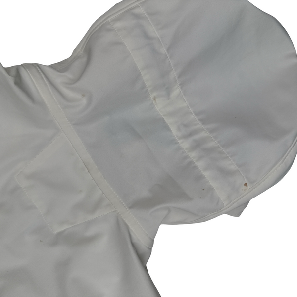 CP Company White Soft Shell R Goggle Hooded Zipped Jacket - 3XL